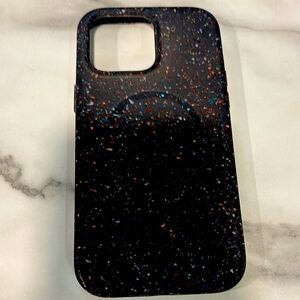 Speckled Black Phone Case